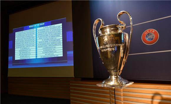 SWITZERLAND SOCCER UEFA CHAMPIONS LEAGUE DRAW