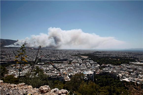 GREECE WILDFIRES