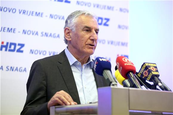 Konferencija za medije HDZ-a