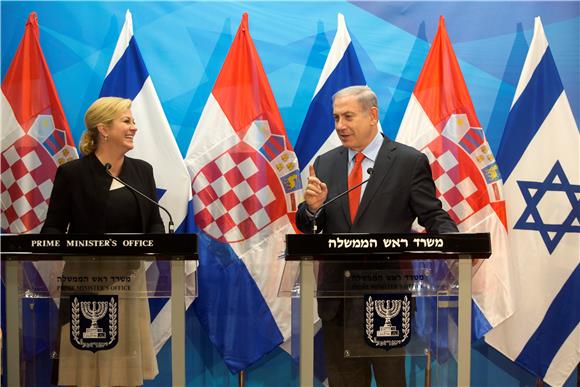 ISRAEL CROATIA DIPLOMACY