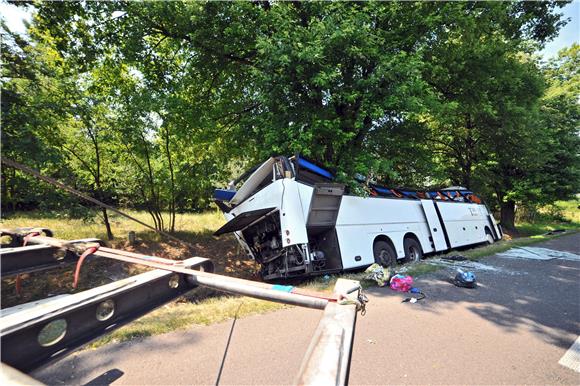 POLAND ACCIDENTS UKRAINIAN BUS CRASH