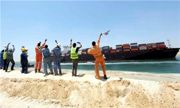 EGYPT TRANSPORT NEW SUEZ CANAL