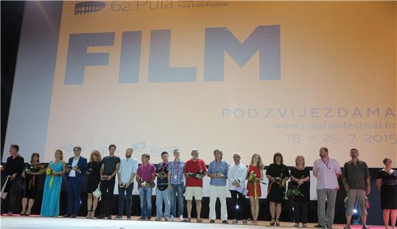 Uručene Zlatne Arene ovogodišnjim laureatima Pulskoga filmskog festivala