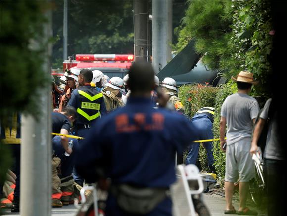 JAPAN ACCIDENT AVIATION PLANE CRASH