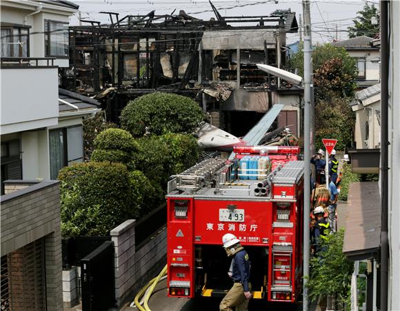 JAPAN ACCIDENT AVIATION PLANE CRASH