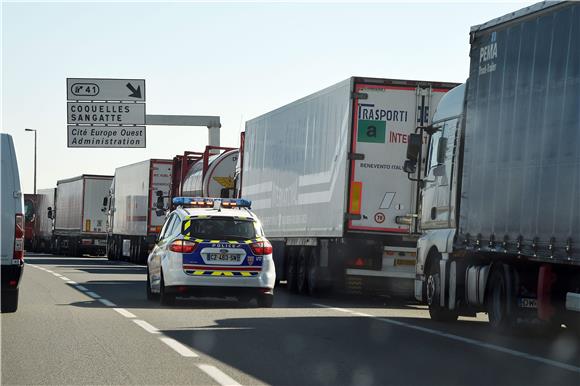 FRANCE CALAIS FERRY STRIKE