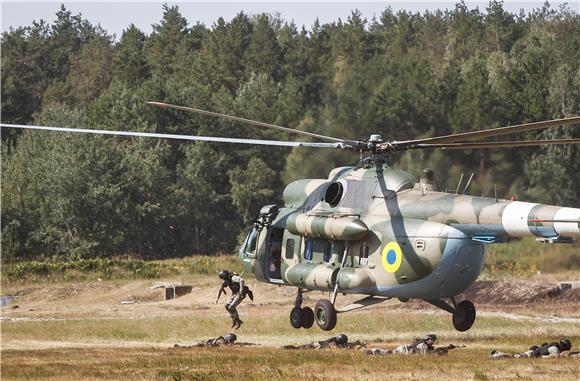 UKRAINE CRISIS NATIONAL GUARD TRAINING