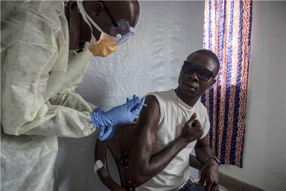 GUINEA EBOLA VACCINE TEST