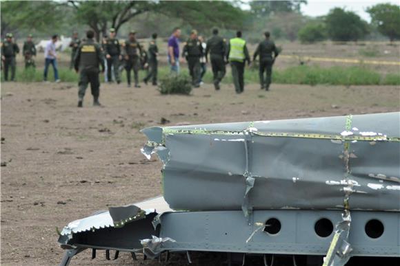 COLOMBIA MILITARY PLANE CRASH