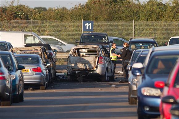 BRITAIN BLACKBUSHE AUCTION JET CRASH