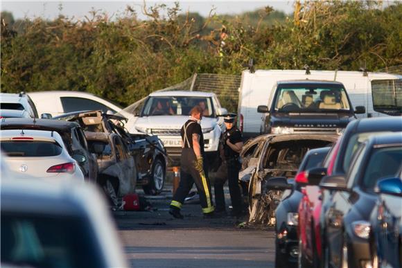 BRITAIN BLACKBUSHE AUCTION JET CRASH