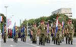 Održano završno uvježbavanje postroja za mimohod povodom Dana pobjede i Domovinske zahvalnosti