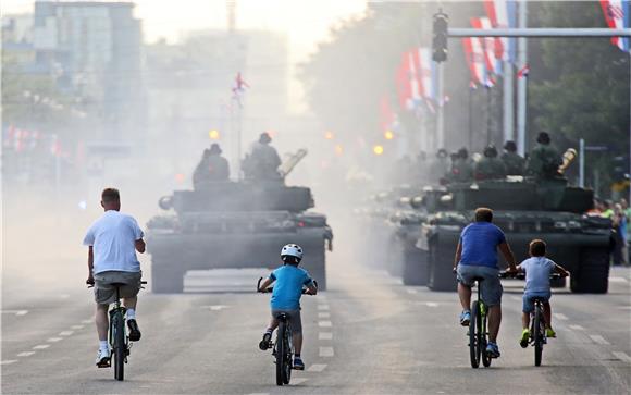 Final practice held for Victory Day parade