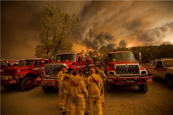 USA CALIFORNIA WILD FIRE