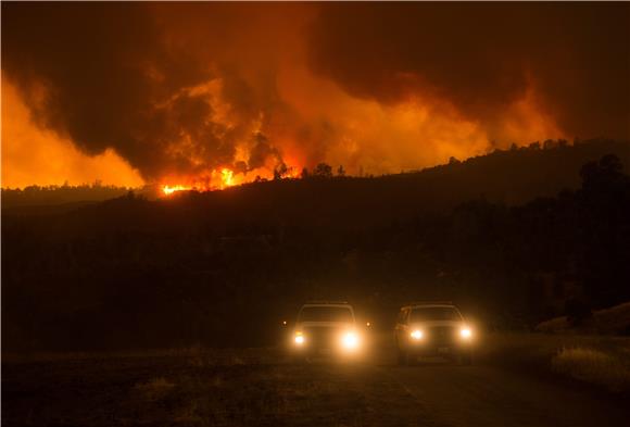 USA CALIFORNIA WILD FIRE