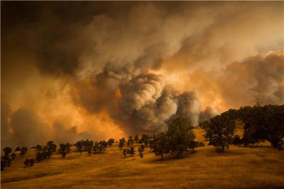 USA CALIFORNIA WILD FIRE