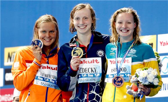 SP plivanje: Yang i Ledecky obranili naslove na 400m slobodno