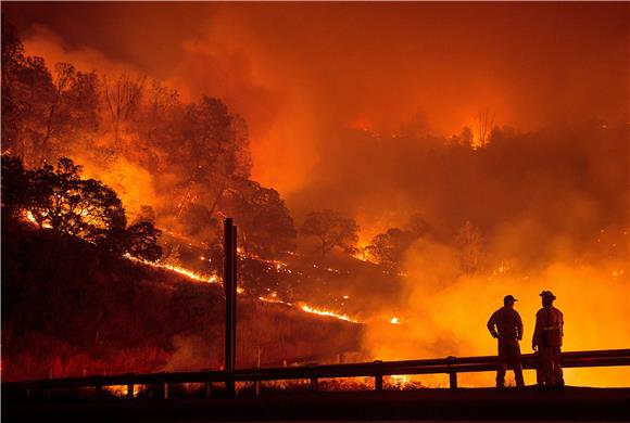 USA CALIFORNIA WILD FIRE