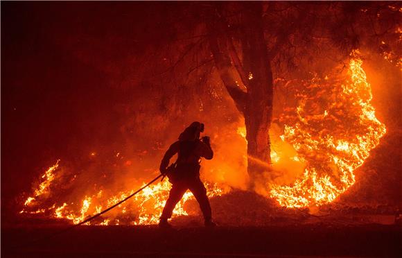 USA CALIFORNIA WILD FIRE