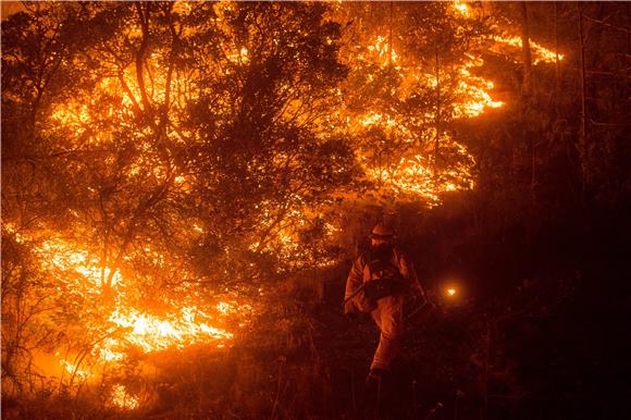 USA CALIFORNIA WILD FIRE