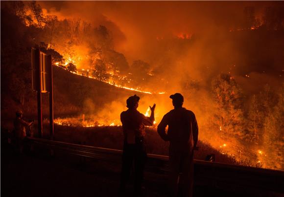 USA CALIFORNIA WILD FIRE