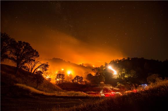 USA CALIFORNIA WILD FIRE 