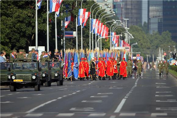 Croatia's Victory Day parade starts in Zagreb