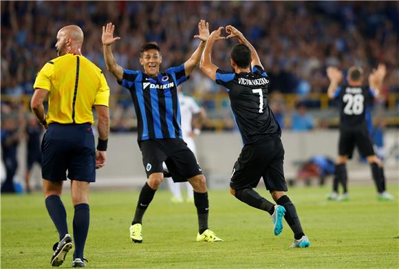 BELGIUM SOCCER UEFA CHAMPIONS LEAGUE QUALIFICATION