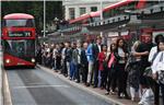 epaselect BRITAIN TUBE WORKERS STRIKE