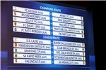 SWITZERLAND SOCCER UEFA CHAMPIONS LEAGUE PLAYOFF ROUND DRAW