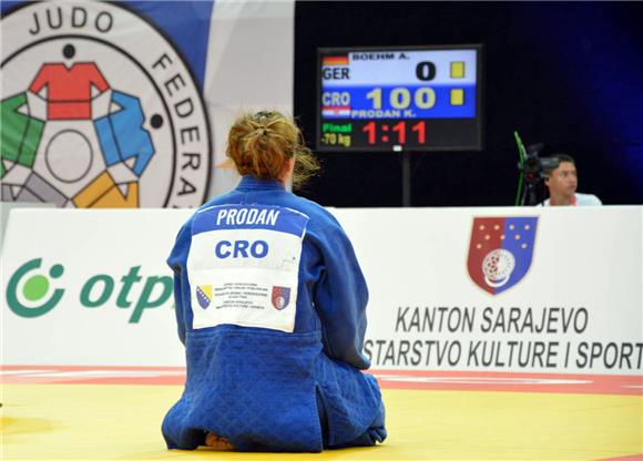 SP judo (kadeti): Zlato za Karlu Prodan