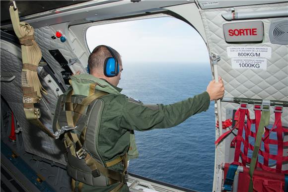 IN FLIGHT FRANCE LA REUNION MH370 SEARCH