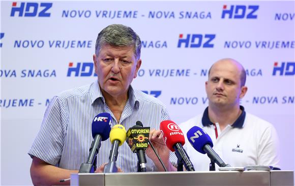 Tiskovna konferencija HDZ-a