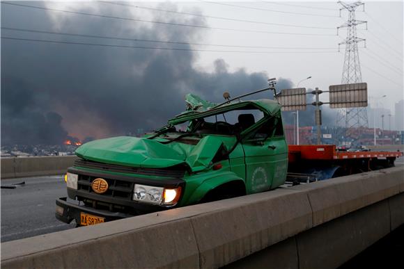 CHINA TIANJIN EXPLOSION