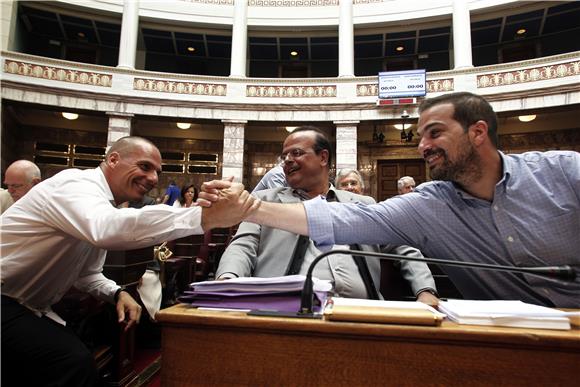 GREECE POLITICS ECONOMIC CRISIS PARLIAMENT