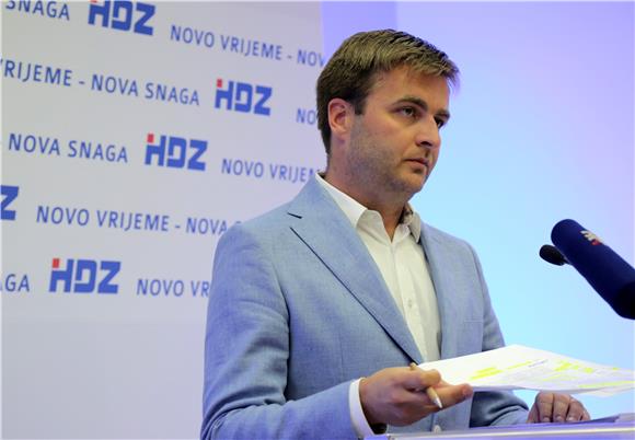 HDZ: Konferencija za medije Tomislava Ćorića