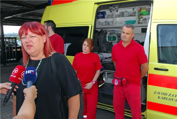 Ministar Varga posjetio timove hitne medicinske službe u Brinju i Ogulinu