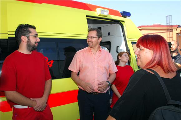 Ministar Varga posjetio timove hitne medicinske službe u Brinju i Ogulinu