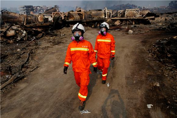 CHINA TIANJIN EXPLOSION