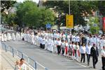 Sinj: procesija u povodu Velike Gospe 15.08.2015.