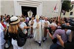 Sinj: procesija u povodu Velike Gospe 15.08.2015.