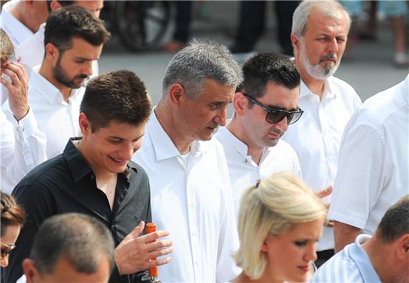 Sinj: procesija u povodu Velike Gospe 15.08.2015.