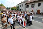 Sinj: procesija u povodu Velike Gospe 15.08.2015.