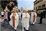 Sinj: procesija u povodu Velike Gospe 15.08.2015.