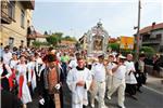 Sinj: procesija u povodu Velike Gospe 15.08.2015.