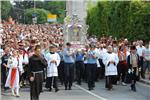 Sinj: procesija u povodu Velike Gospe 15.08.2015.