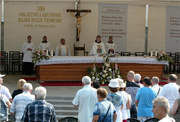 Proslava svetkovine Velike Gospe na Trsatu 15.08.2015.