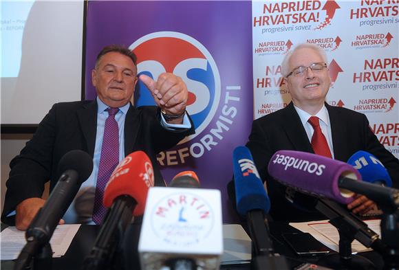 Josipovic and Cacic form "Successful Croatia" coalition