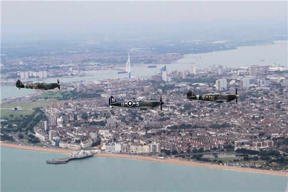 BRITAIN BATTLE OF BRITAIN 75TH ANNIVERARY OF THE HARDEST DAY