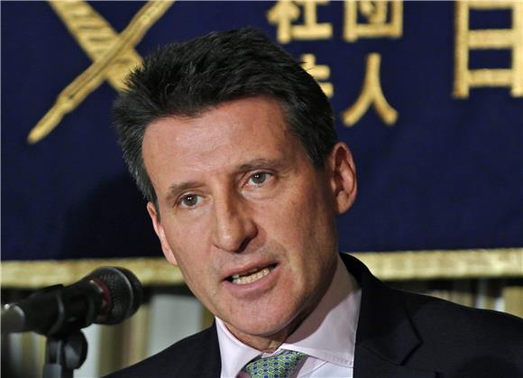 FILE JAPAN IAAF SEBASTIAN COE